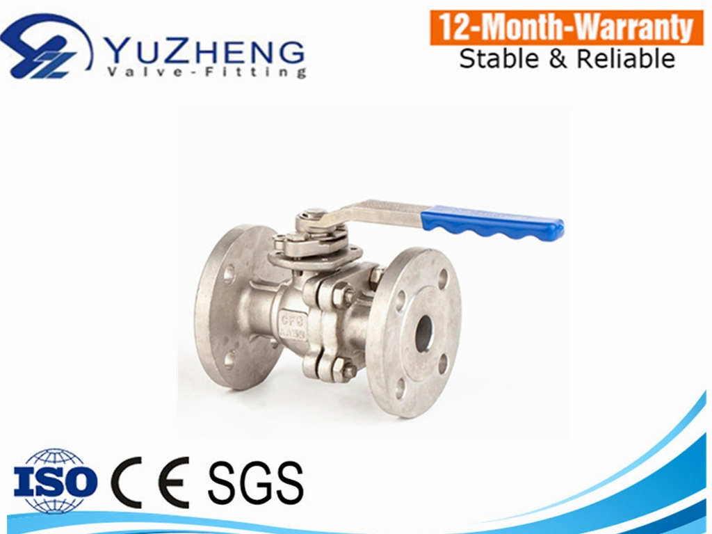 1/4~4&quot; Stainless Steel 2PC Floating Flanged Ball Valve